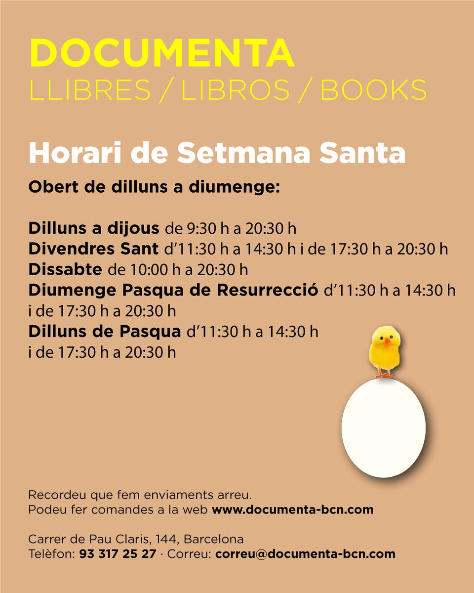 Llibreria Documenta tweet media