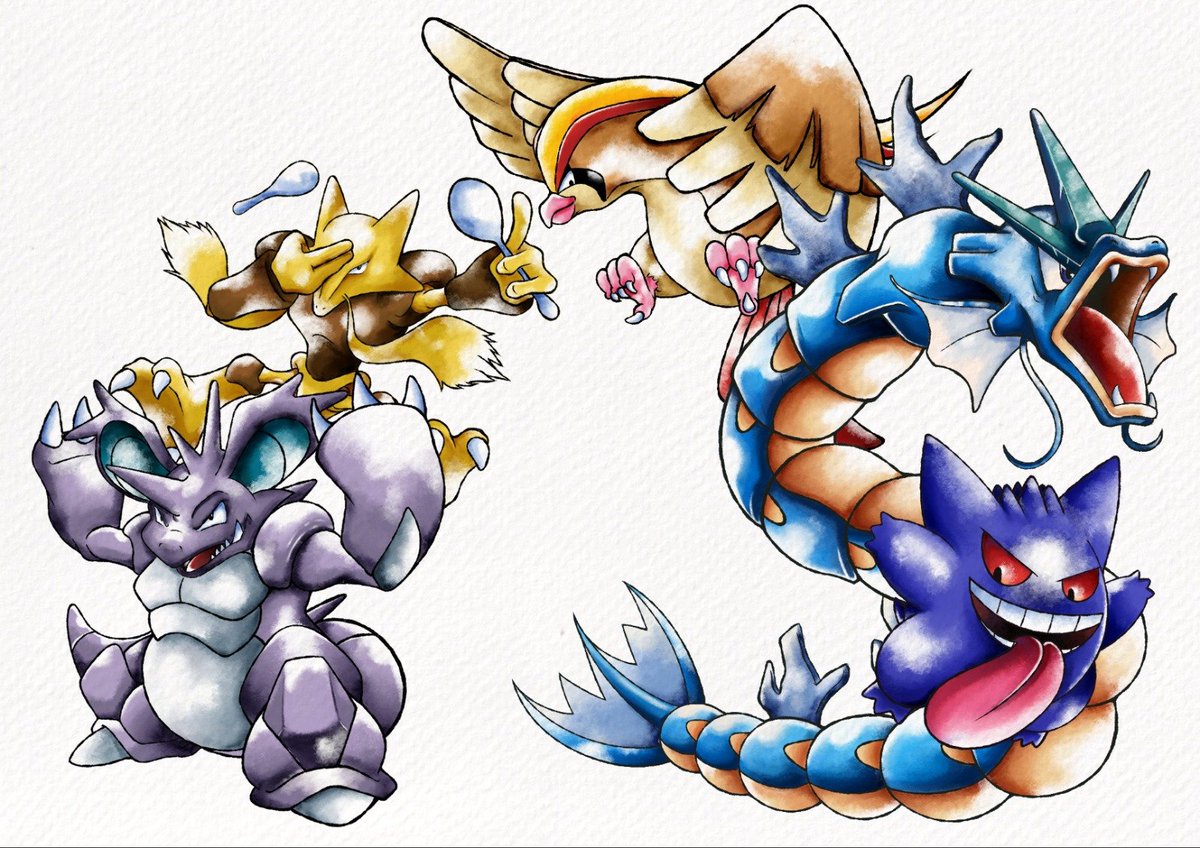 KatzuyaSagara's tweet photo. #Nidoking is the fifth member of this piece
Hope you like the progression of this piece.

#Pokemon #digitalart #clipstudiopaint https://t.co/UqhNvIMNSK