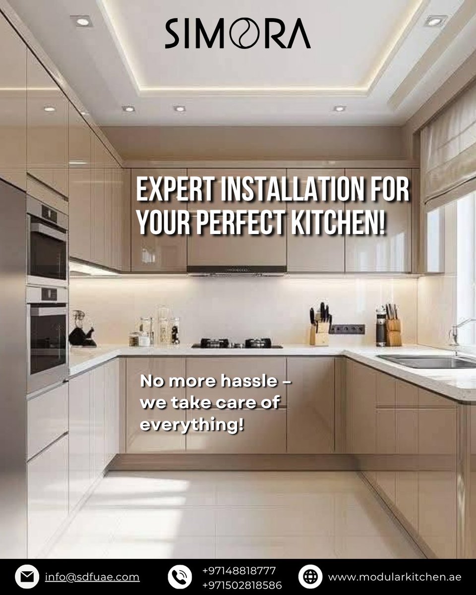 modularkitchen_'s tweet image. Expert installation for your perfect kitchen. We handle everything, so you can enjoy a hassle-free experience from start to finish.
Let’s create the kitchen of your dreams with precision and care!

#ModularKitchen #KitchenInstallation #HassleFree #KitchenDesign
