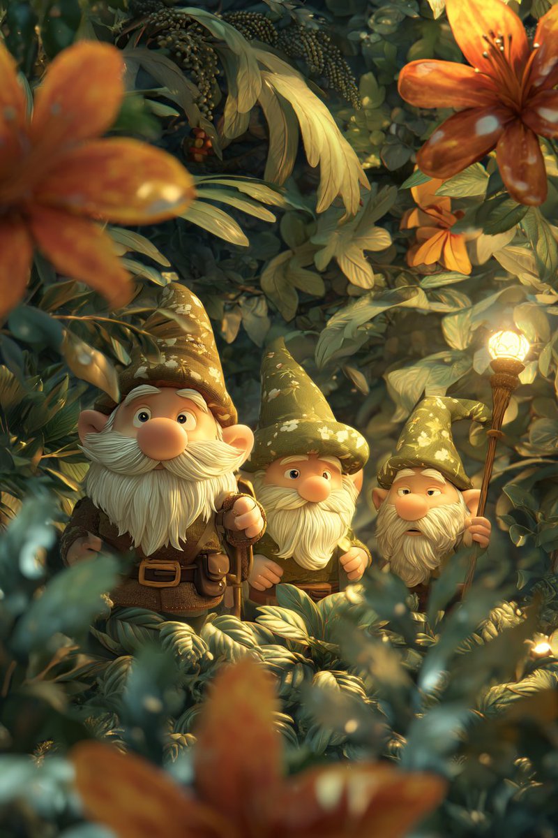 FOulhiou's tweet photo. #Promptshare

🖊️Heroic garden tales : a cinematic miniature adventure (prompt in ALT)

. dinausaurs
. aliens
. garden gnomes
. alien ants

Share your garden adventure with #cp65 https://t.co/ncyDm8H2RN