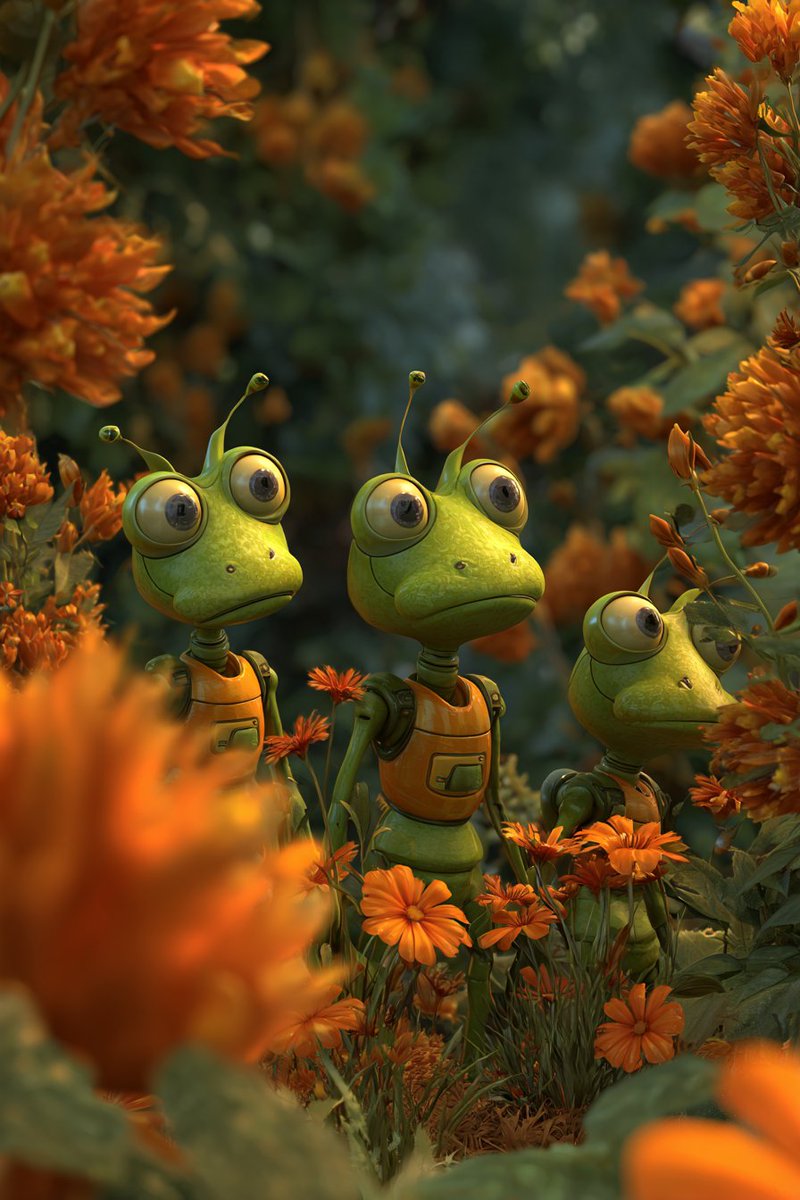 FOulhiou's tweet photo. #Promptshare

🖊️Heroic garden tales : a cinematic miniature adventure (prompt in ALT)

. dinausaurs
. aliens
. garden gnomes
. alien ants

Share your garden adventure with #cp65 https://t.co/ncyDm8H2RN