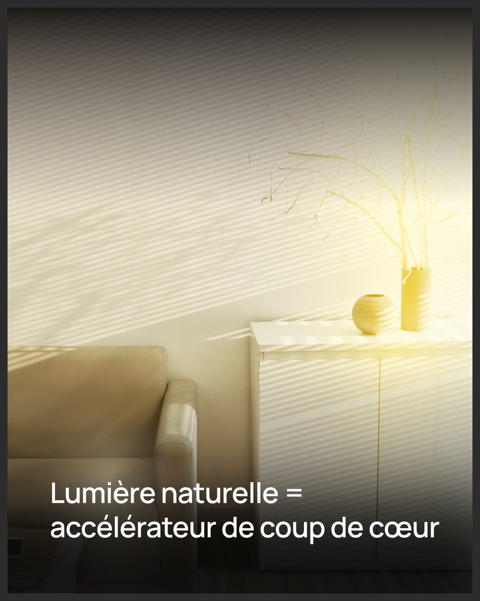lesiteimmo's tweet photo. Un bien lumineux peut se vendre jusqu’à 38 % plus vite qu’un bien sombre.
C’est un critère décisif pour les acheteurs, qui recherchent des espaces agréables à vivre, bien exposés et accueillants. 🌤️
Nous mettons toujours en valeur la luminosité (...) https://t.co/p1e4tt6Joi