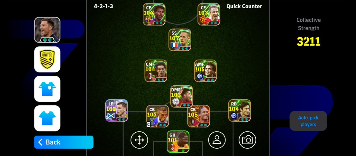 Olamide_067's tweet image. Good morning gamers
Show us your squad in the comments section 

#efooball #ball