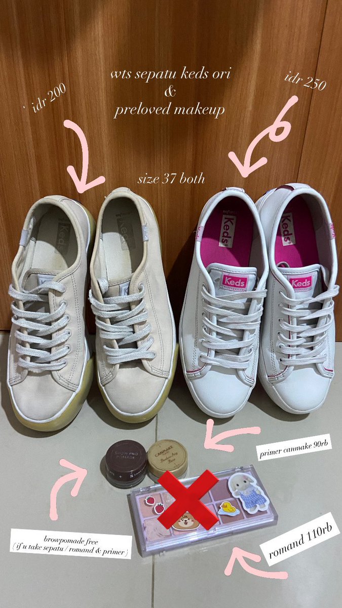 arsivethv's tweet photo. wts sepatu keds ori, dulu beli di 1jt masih good condition yang mau detail nya langsung dm aja. aku jual 200-250 take dua dua nya jadi 400 aja bisa co oren ya🍊 https://t.co/GDHlbXUPWj
