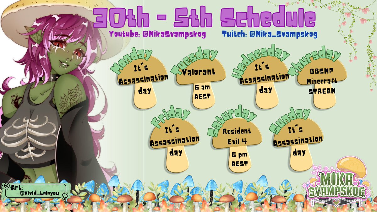 Mika ⚔️🍄 Pre V-Labour tweet media