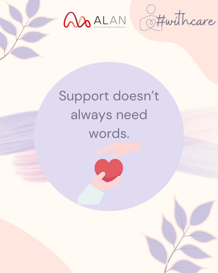 AcuteLeuk's tweet photo. π€ Support doesnβt always need words.
Sometimes itβs simply being there.
π Presence can make even difficult days feel lighter.
#WithCare #LeukemiaCommunity #SupportMatters https://t.co/uKMzii9SIa