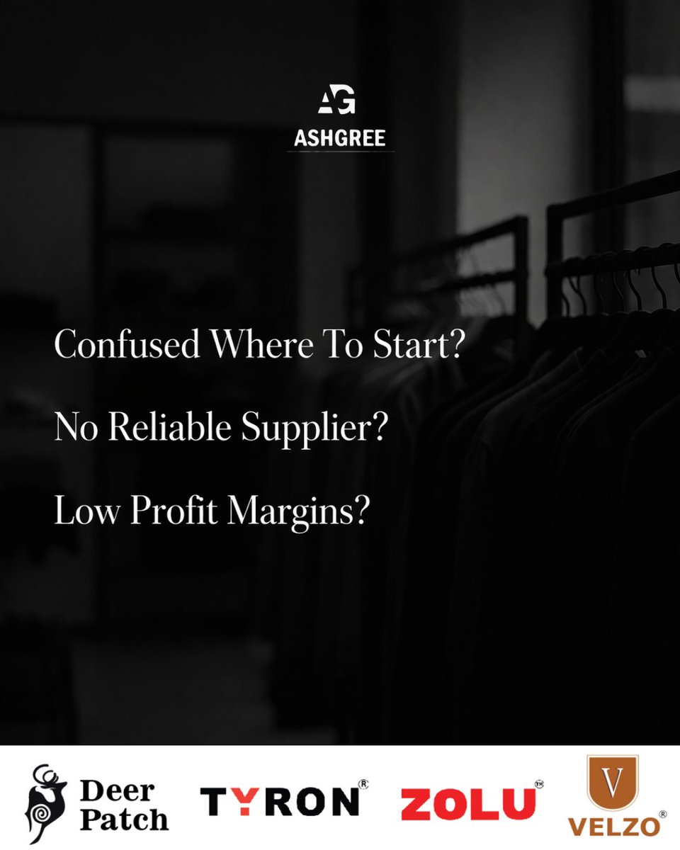 AshgreeT71898's tweet photo. Start your garment business the right way.

Start with ASHGREE.

#GarmentBusiness #Ashgree #DealershipOpportunity #StartupIndia https://t.co/guYzfbmwRa