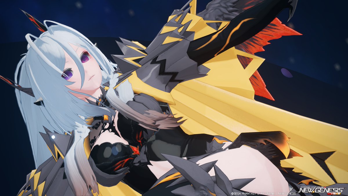 #PSO2NGS
 #PSO2NGS_SS
 #メンテの日じゃないけどSS貼る

🐉