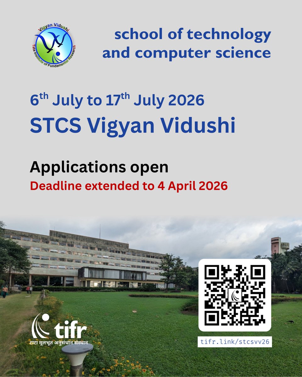 Tata Institute of Fundamental Research tweet media