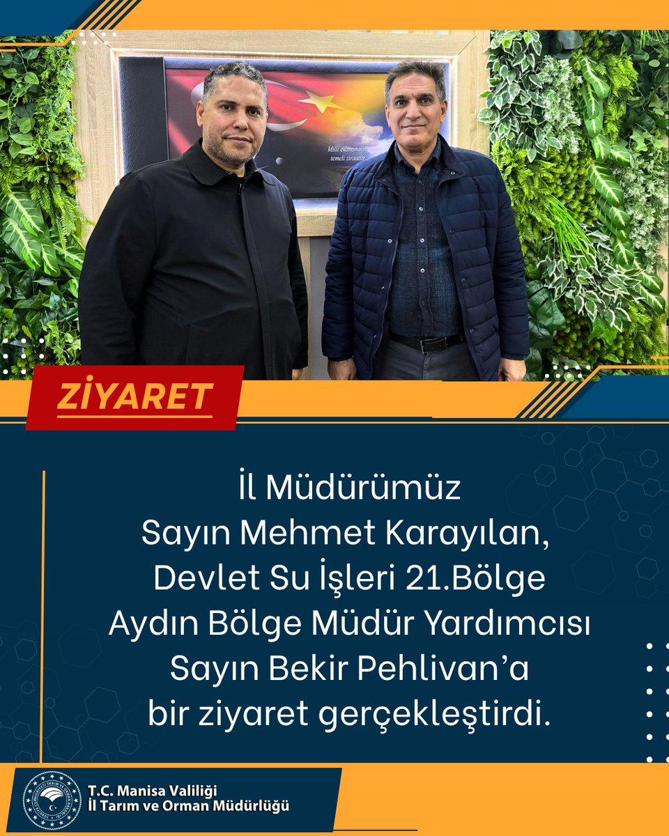 Manisa İl Tarım ve Orman Müdürlüğü tweet media