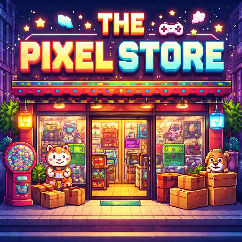 BigSolboy's tweet photo. Just launched The pixel store on https://t.co/YPgwlEQtP8! 

HK44djSHaMUNsf8S8a3qeUFHHPUQebvmHkmRwt3Mpump https://t.co/Y5sfD8OcWf