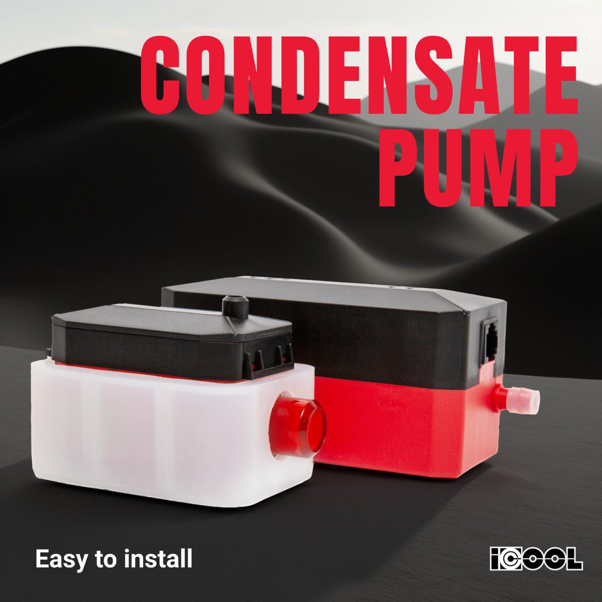ICOOL_official's tweet photo. Get rid of the annoying condensate water with ICOOL’s mini condensate water pump💦

Compact size, easy installation. Perfect for different equipment

Anti-vibration design and quiet and safe operation, give your equipment a clean and dry operating environment https://t.co/IhYdNfpD5N