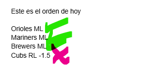 Y así finalizó la primera semana para mí y los muchachos del grupo.

4 días de jornada semi completa que incluyó:

Un día con los 2 más fijos.

Otro con la barrida de 4 picks. 

Y hoy con los 3 más fijos.
