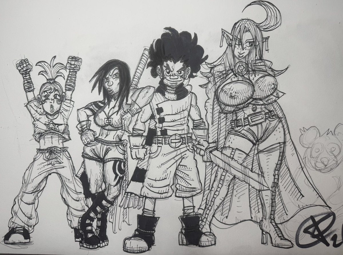 DephCos's tweet image. This is what happens when you’re me and you just completed Doki Doki Literature Club. 

And no, her boobs aren’t too big.

#characterdesign #makecomics #makegames