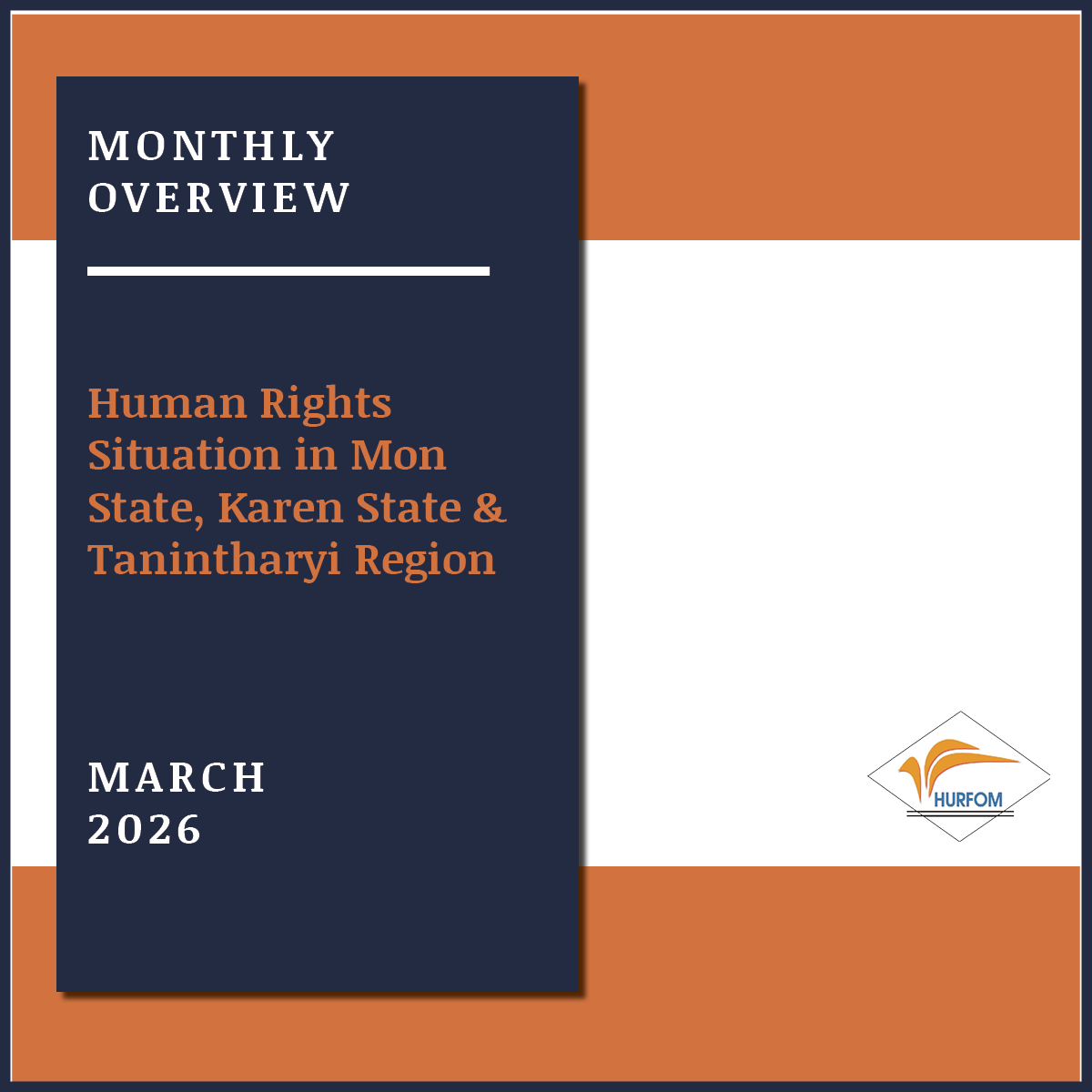 HURFOM's tweet photo. 🗓️ March 2026 overview in HURFOM target areas: #Mon #Karen &amp; #Dawei

⚠️ 115+ Arrested
⚠️ 95+ Detained
⚠️ 80+ Injured
⚠️ 45+ Killed

🔴 29,500+ IDPs
🔴 75+ damaged homes

🔗 https://t.co/odTtVlWjzX https://t.co/JR0WHcG7lM