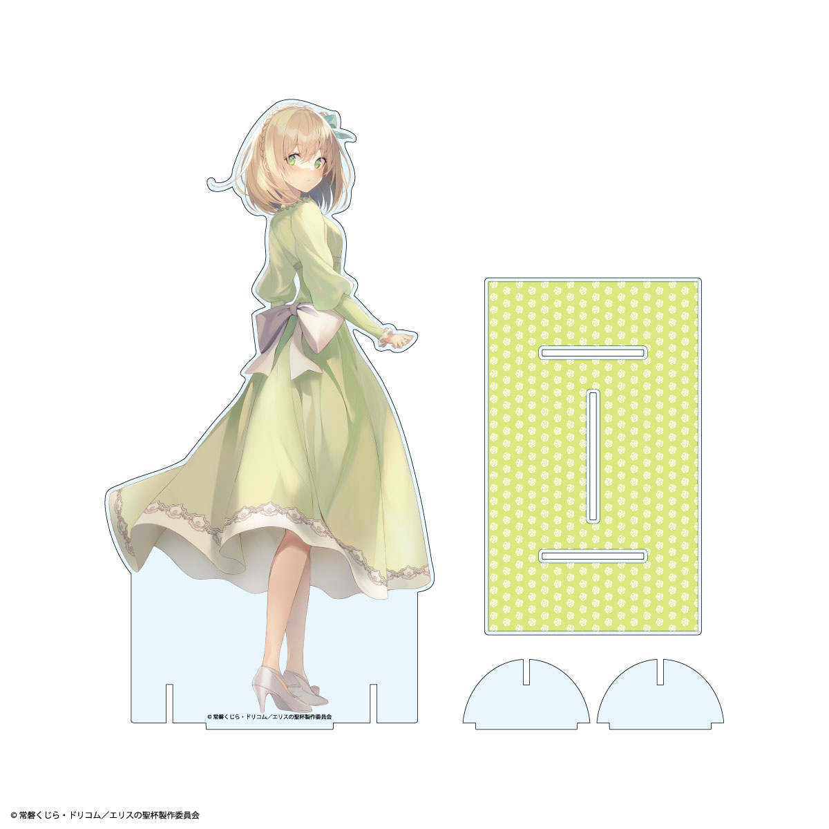 LEXACT2's tweet photo. 2026年5月発売予定！ TVアニメ「エリスの聖杯」より「トレーディング フィルム風場面写ミニアクリルスタンド」「超特大アクリルスタンド」「レイヤーアクリルプレート」の予約受付を開始いたしました。  メーカー公式オンラインショップ 
https://t.co/603ORJvS9j 
#エリスの聖杯 https://t.co/vFLRF8RWUA
