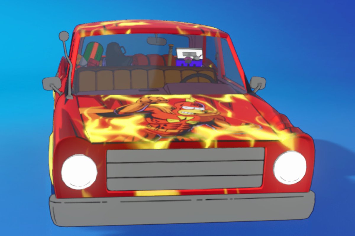 Homer J Simpson Is In Fortnite tweet media