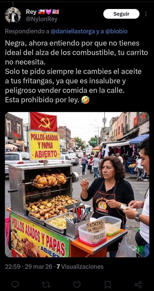 daniellastorga's tweet image. Jajajaj y así el incel de @nylonrey me bloquea después de quedarse sin argumentos!
Todos los fachos son iguales 🎶🎶🎶
Primera dama
Día del joven combatiente 
#cadena
#KastDestruyeChile 
#KastEsUnaEstafa