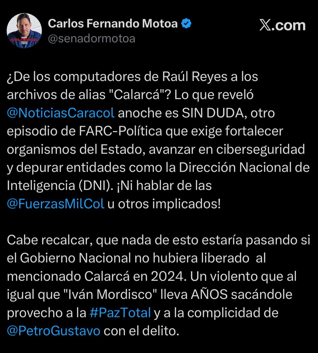 Carlos Fernando Motoa tweet media
