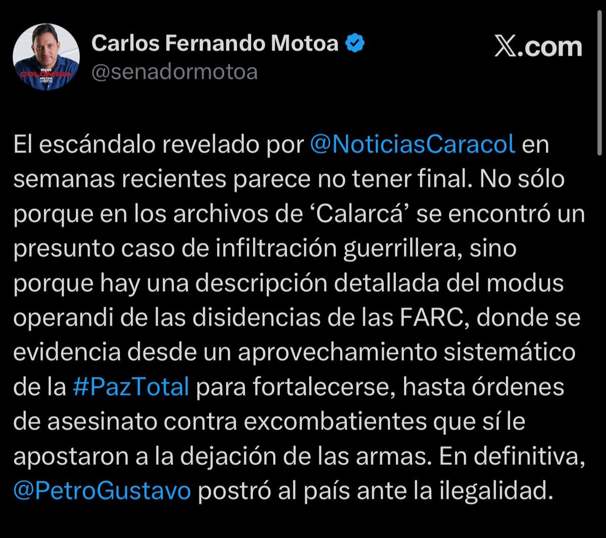Carlos Fernando Motoa tweet media