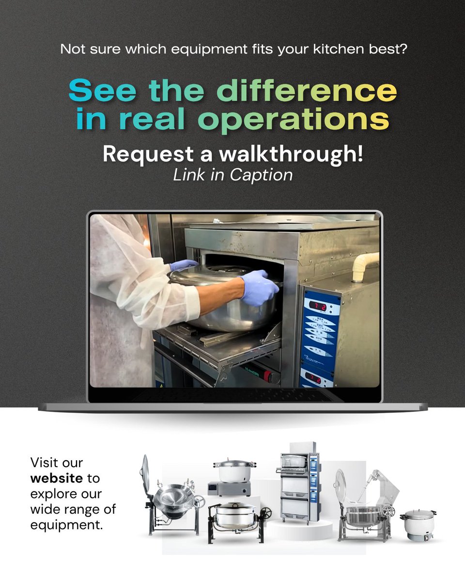 hattorikogyokk's tweet image. The #Hattori Deck Rice Cooker Series is built to deliver uniform results batch after batch, handling 14–21kg with precision, and controlled heat that keeps your workspace efficient and safe.

📘Product Catalog: lnkd.in/gMn9Ts-v
n/gVDF4QZt
💌 kaigai@hattorigroup.com