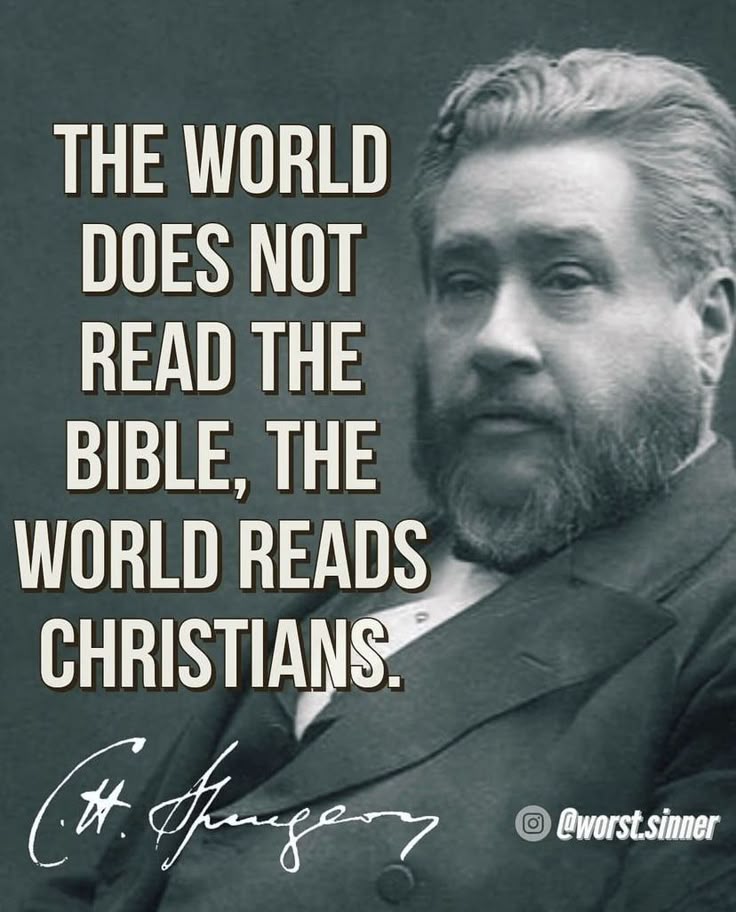 Christians,

This is important for you to remember.