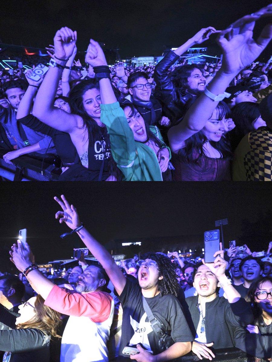 SmashingPumpkin's tweet image. A few more shots from an awesome night in Mexico City. Gracias!