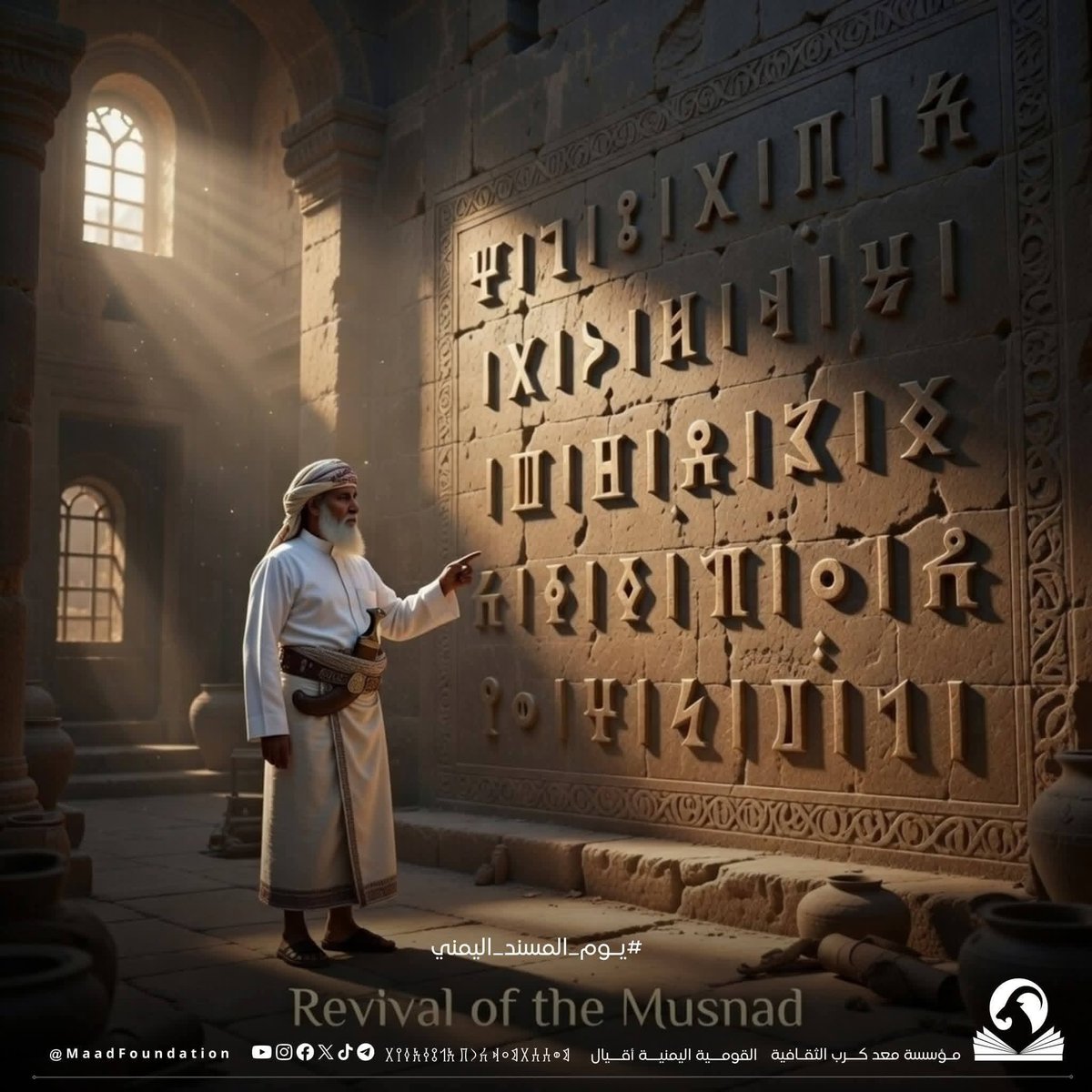 كم انت عظيمة يا يمن.
ملأتي العالم العربي بالقحطانيين.
وملأتي القرن الافريقي بالساميين.
وملأتي بلاد فارس بالعرب.