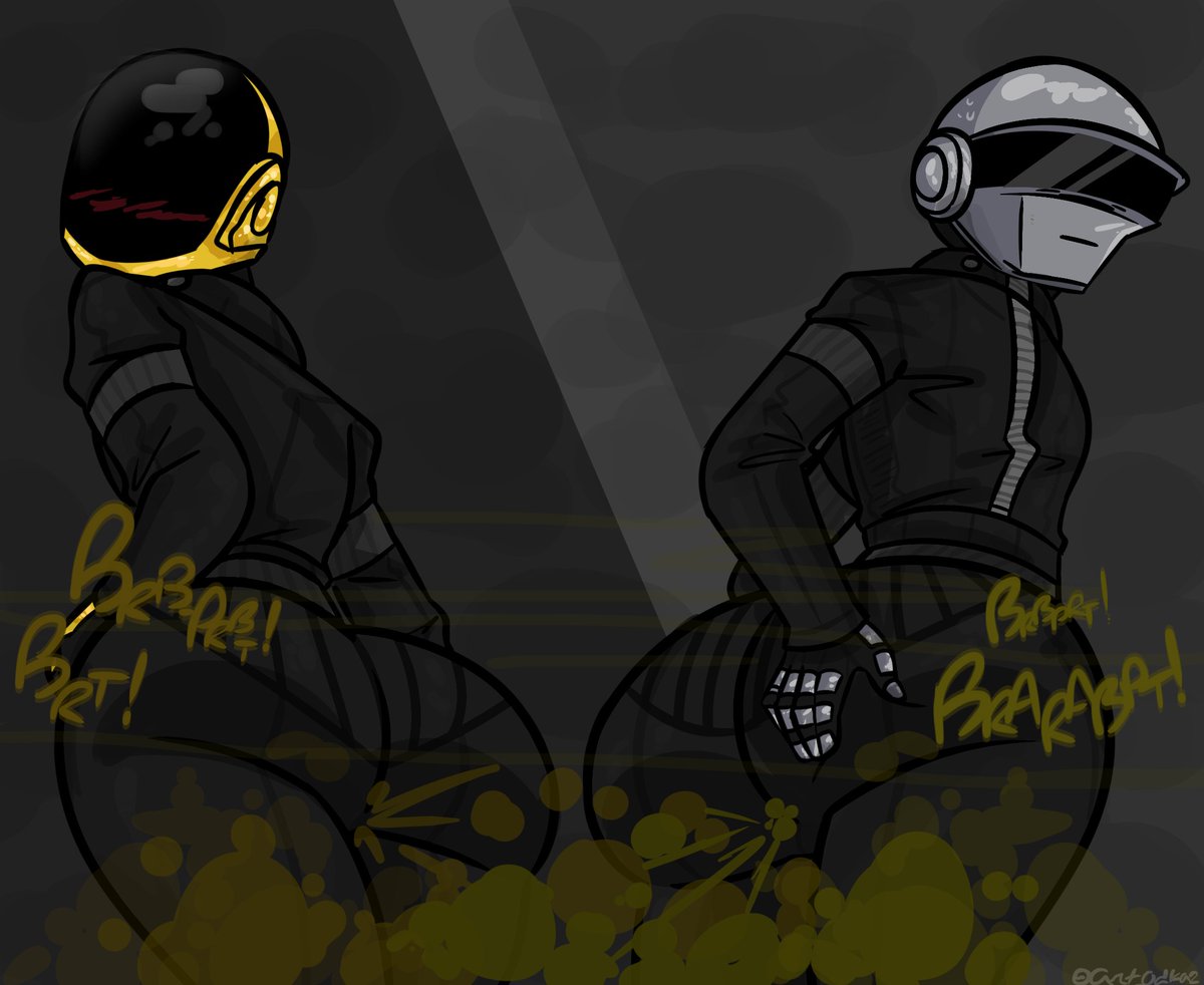 art_odka2's tweet photo. Daft punk still got it in 'em 😎 https://t.co/gzvV8n0hLh