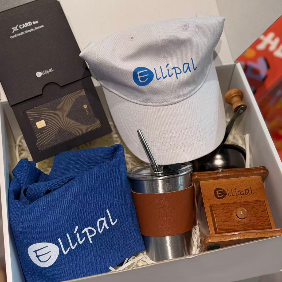 ELLIPAL 8th Anniversary Gift Box.

Limited release.
Earned through participation.

Ready to get one? 👉 wallet.ellipal.com/8thevent
#ELLIPAL8th