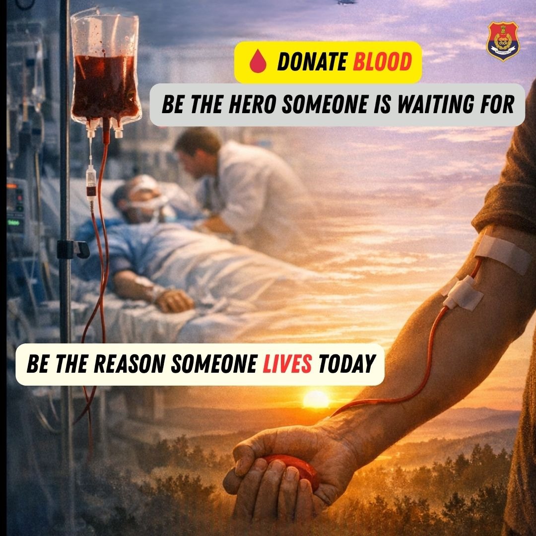 BatalaPolice's tweet image. Be the reason a heartbeat continues. Donate blood.
#DonateBlood