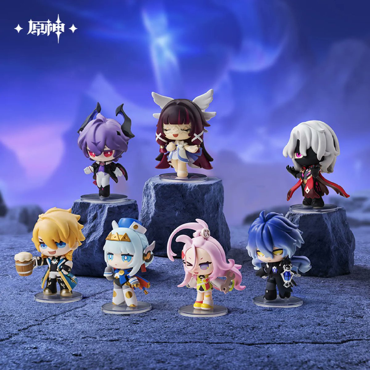 原神』より「POPMART Genshin Impact Gathering Chibi シリーズ
