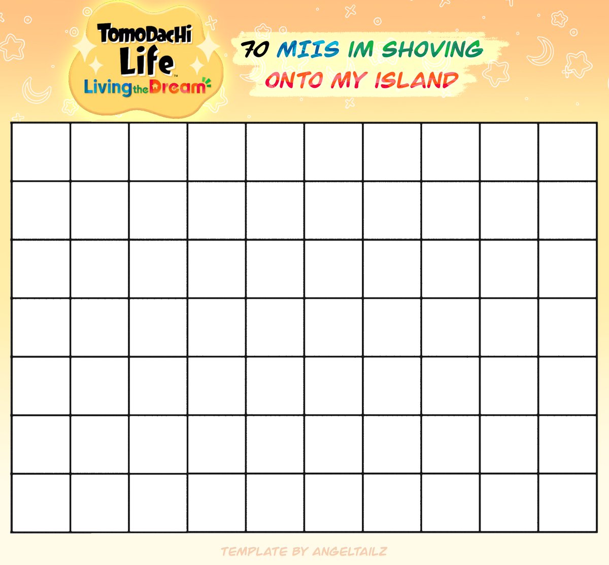 angeltailz's tweet image. heard we’re getting a max of 70 miis so… if anyone wants to share their mii ideas 

#tomodachilife #tomodachilifelivingthedream