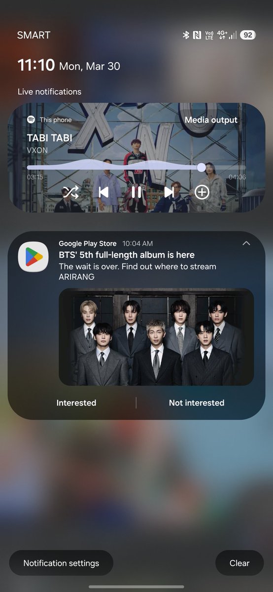 HYBE is working really hard for this Album. Even Google Playstore is promoting it. 🫠🫠🫠