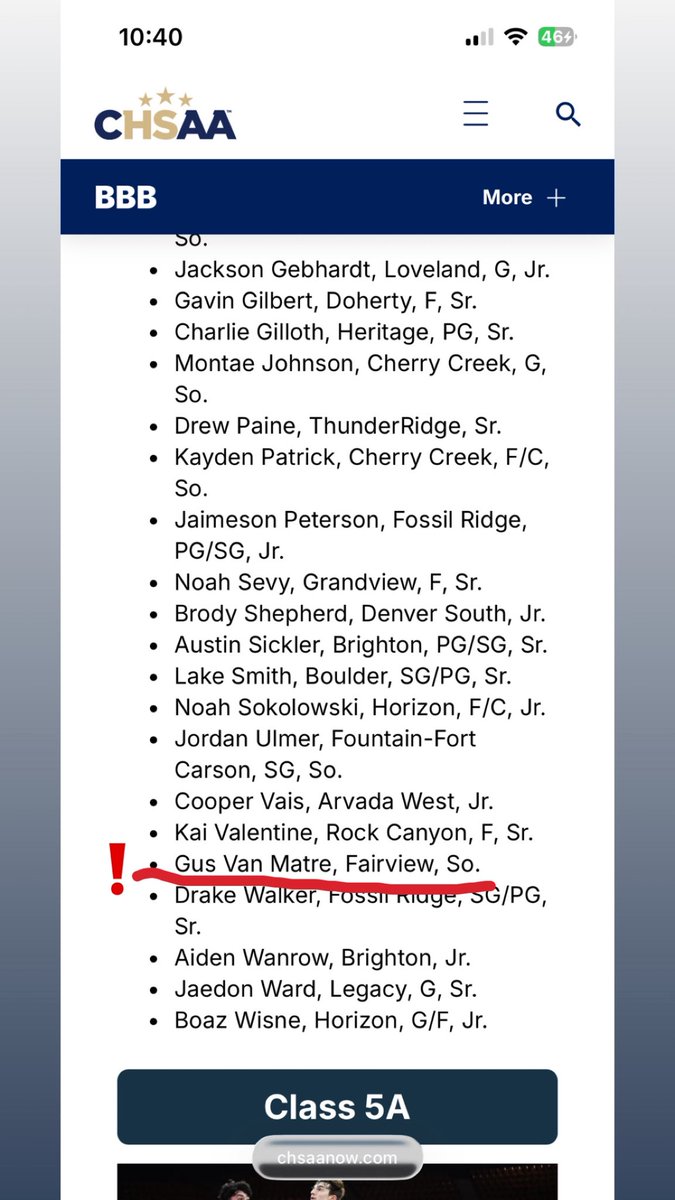 Gus Van Matre 2028 tweet media