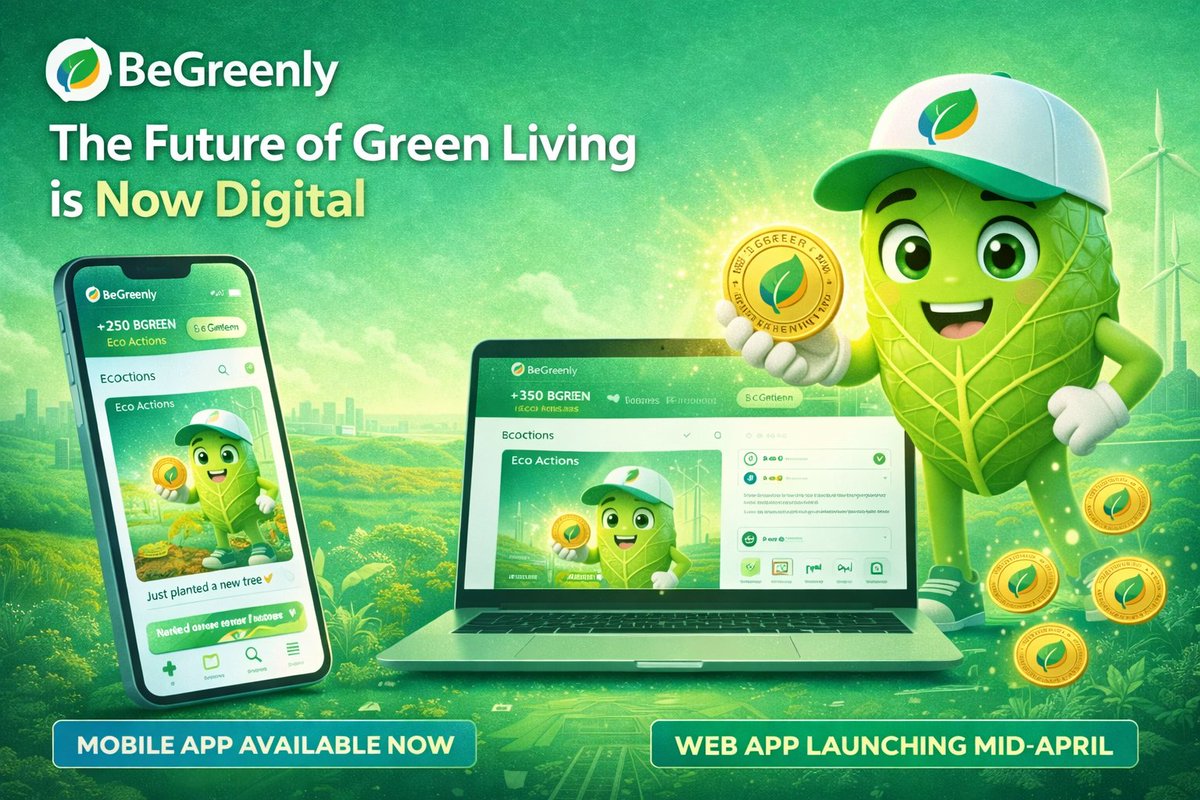 BeGreenly Coin ($BGREEN) tweet media