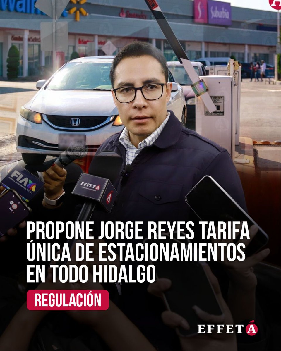effetainfo's tweet photo. 🚗💰 El alcalde de Pachuca, Jorge Alberto Reyes, propone homologar el costo de estacionamientos en todo el estado para evitar abusos y cobros excesivos.
👇 Lee la nota completa:
https://t.co/AJoi2GOxzs
#Pachuca #Hidalgo #Estacionamientos #Profeco #Congreso #Regulación https://t.co/Sft6sAXkTr