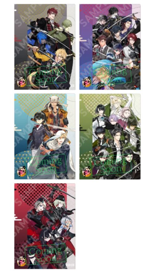 とうらぶ　クリアファイル セブンイレブン『刀剣乱舞』コラボ！クリアファイルおまけが店頭で