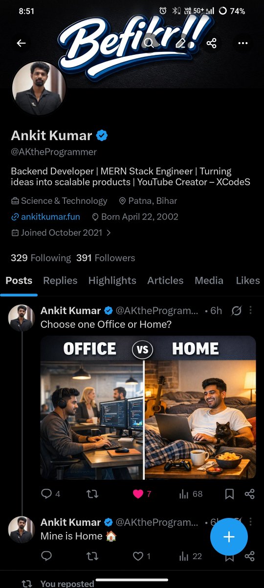 Ankit Kumar tweet media