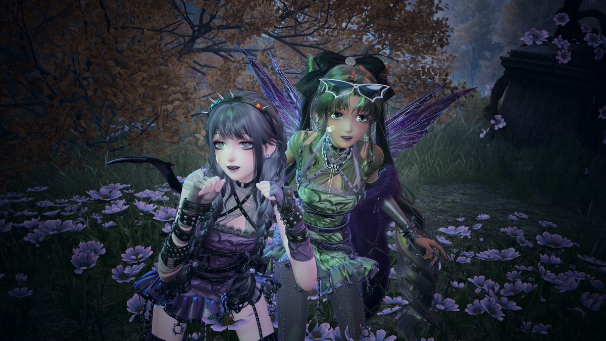 lululunate's tweet photo. When the besties get together in Infinity Nikki <3 https://t.co/yFxsnt0h8q