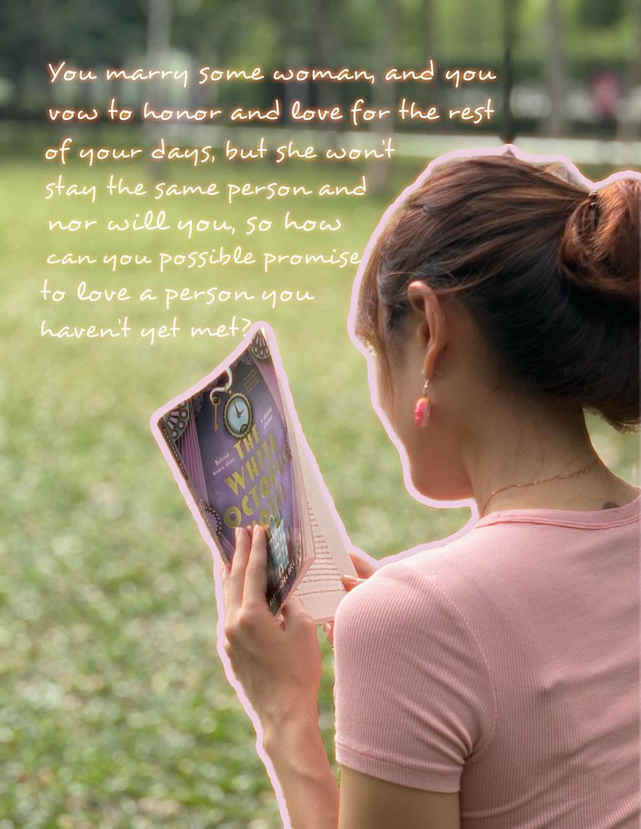 love transcends time and space, beyond even change.