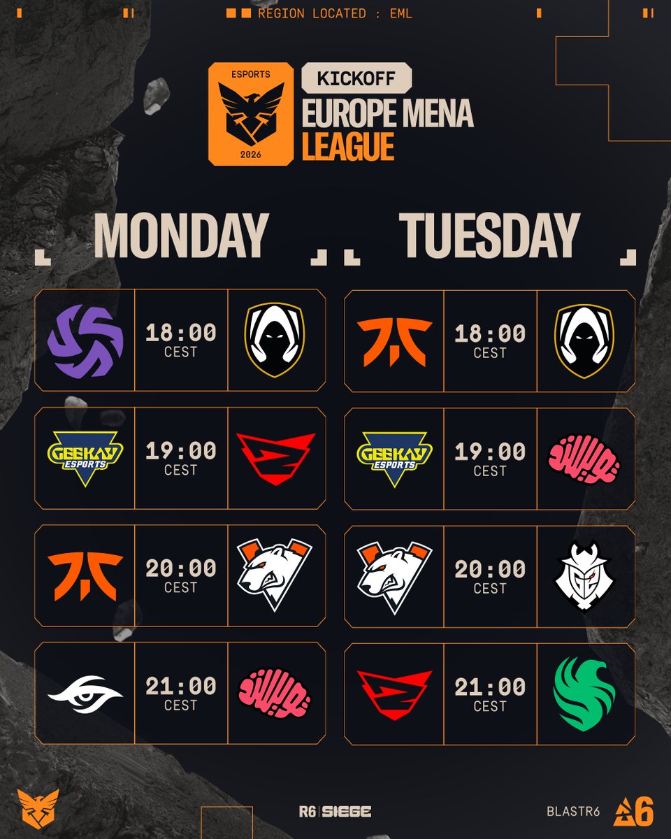 Rainbow Six Esports Europe tweet media