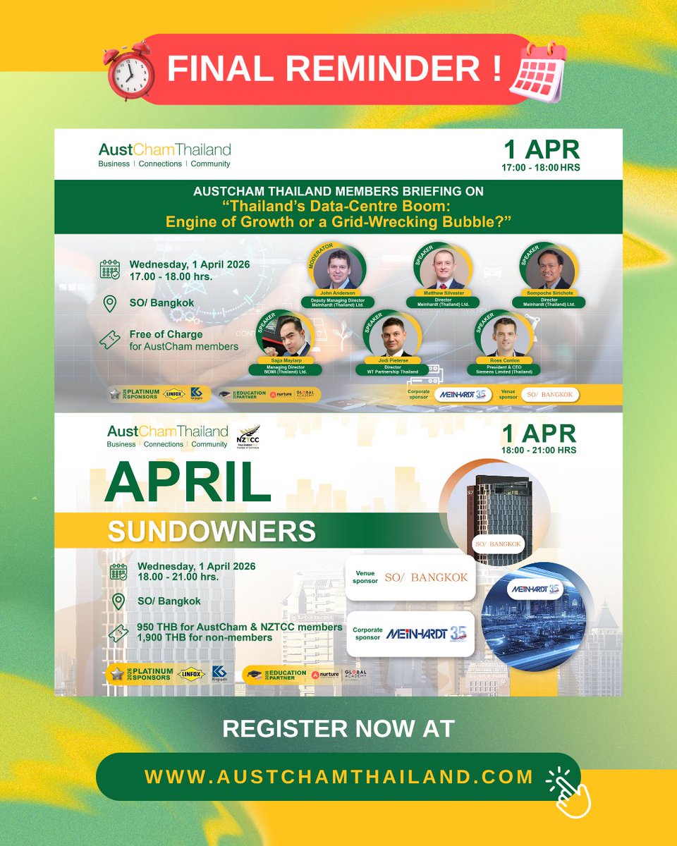 AustCham Thailand tweet media