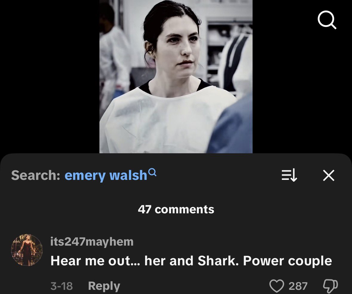 sari ৎ୭ the pitt spoilers tweet media