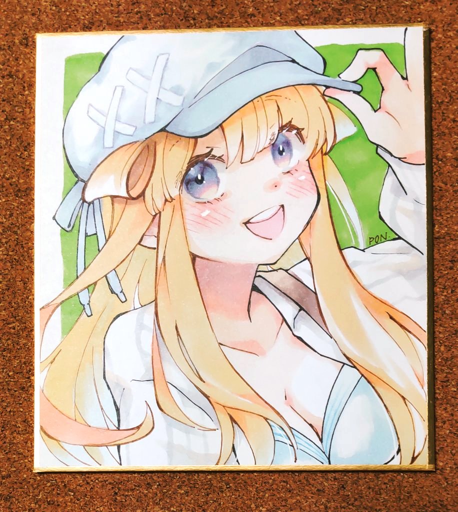 ぽん⚓️3/30色紙BOOTH tweet media