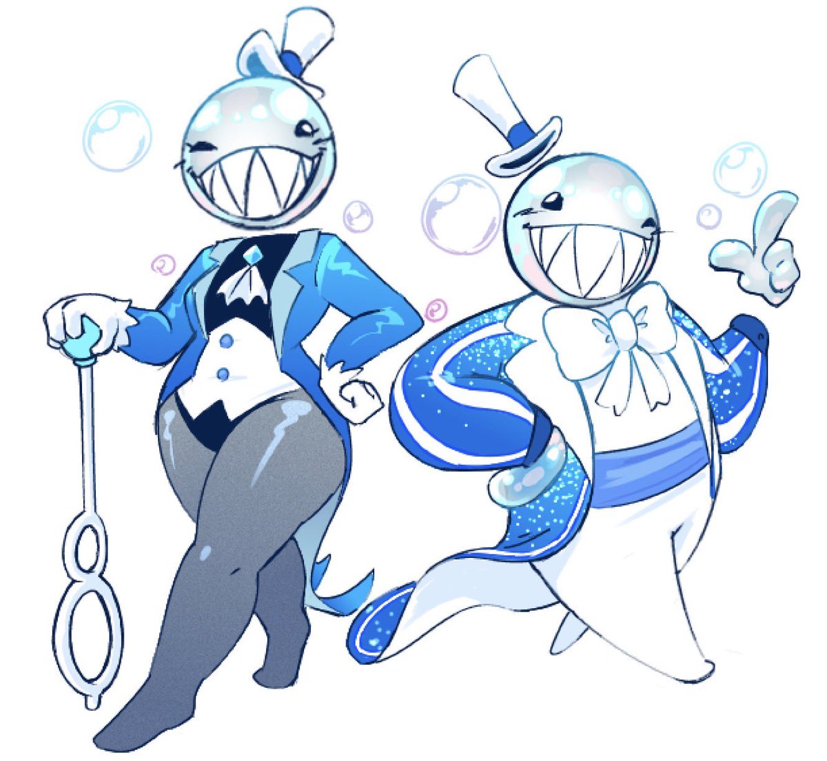 I love these bubble designs