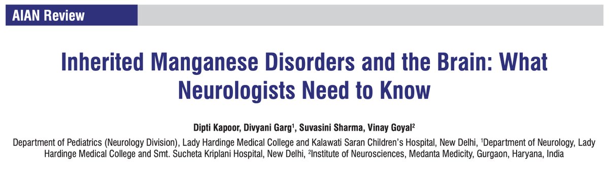 Annals of Indian Academy of Neurology tweet media