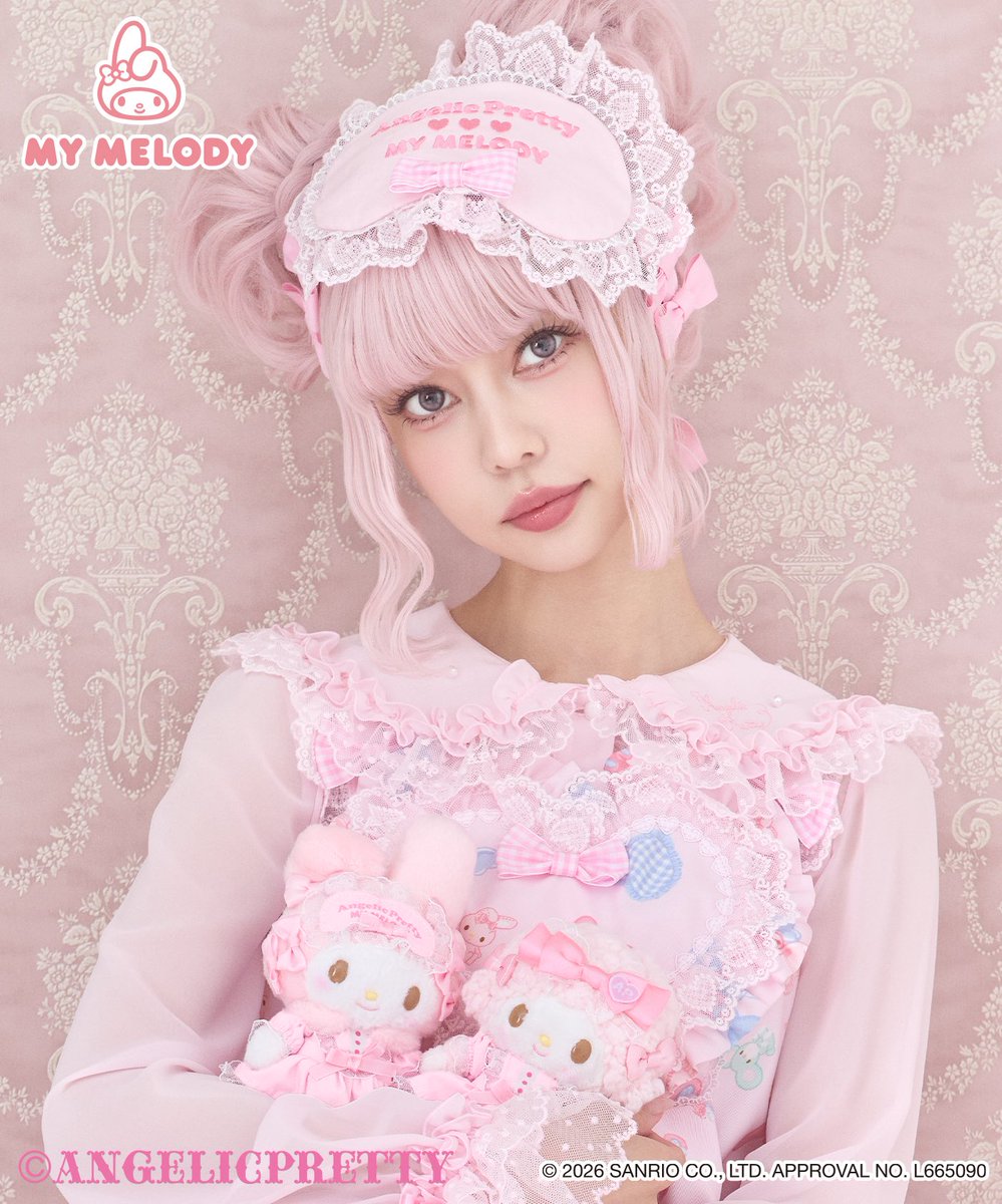やっと会えたね♡
MY MELODYとAngelic Prettyのコラボレーションアイテムがついに登場！
メロディ＆ピアノちゃんとリリカルバニー＆はにかみベアーが、楽しくパジャマパーティ♪
ピピ、ポポとりりともちゃんもとっても嬉しそう♡

抽選エントリーはこちら
angelicpretty.com/Page/Feature/M…