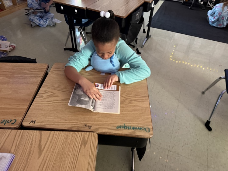 pwh105's tweet photo. Mrs. Church's class enjoyed reading in their PJs! https://t.co/ZIdH1VENAf
