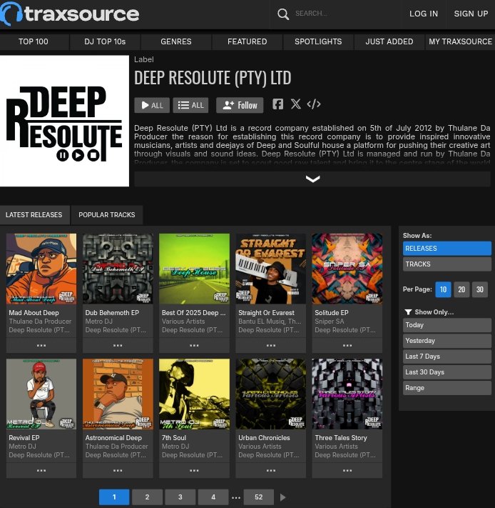 DEEP RESOLUTE tweet media